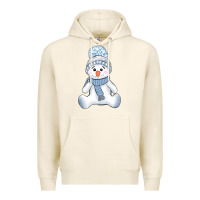Tofu winter snowman Premium Hoodie - AdoDesignShop