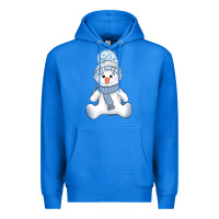True Royal winter snowman Premium Hoodie - AdoDesignShop