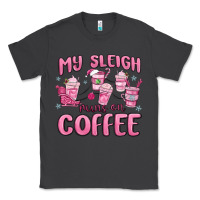 Smoke my sleigh runs on coffee Classic Tee - MaliasSmallBusiness