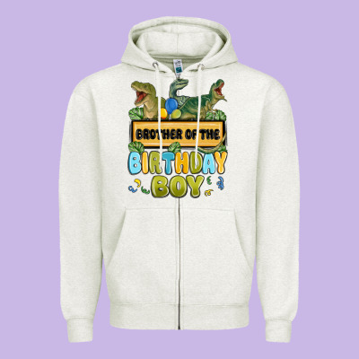 Zipper Hoodie brother of the birthday boy