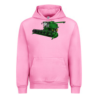 Fuchsia Pink Harvester Urban Hoodie - LillyAllenDesigns