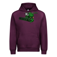Mauve Wine Harvester Urban Hoodie - LillyAllenDesigns