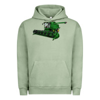 Pigment Oil Green Harvester Urban Hoodie - LillyAllenDesigns