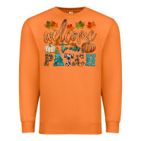 Carrot welcome to our patch Premium Sweatshirt - HRA Design Shop