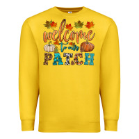 Lemon welcome to our patch Premium Sweatshirt - HRA Design Shop