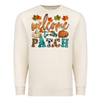 Sandshell welcome to our patch Premium Sweatshirt - HRA Design Shop