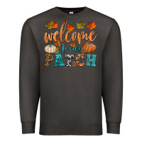 Smoke welcome to our patch Premium Sweatshirt - HRA Design Shop