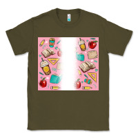 Army Green school Classic Tee - MaliasSmallBusiness