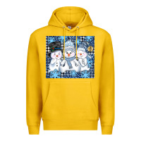 Lemon snowman tumbler Premium Hoodie - AdoDesignShop