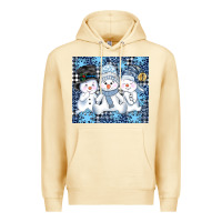 Pina Colada snowman tumbler Premium Hoodie - AdoDesignShop