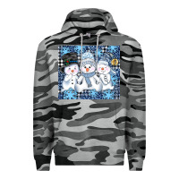 Slate Camo snowman tumbler Premium Hoodie - AdoDesignShop