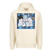 Tofu snowman tumbler Premium Hoodie - AdoDesignShop