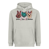 Moon Dust peace love chihuahua Heavyweight Hoodie - RanaPortraitStore