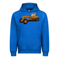 Cobalt Motor Grader Urban Hoodie - LillyAllenDesigns