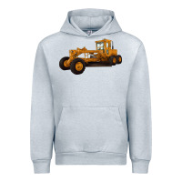 Heather Grey Motor Grader Urban Hoodie - LillyAllenDesigns