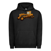 Pigment Black Motor Grader Urban Hoodie - LillyAllenDesigns