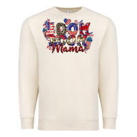 Sandshell Boom boom Mama 4th of july Premium Sweatshirt - CowGirlArtShop