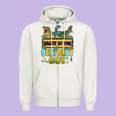 Zipper Hoodie daddy of the birthday boy