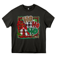 Asphalt Ho Ho Ho Gnomes Heavy Core Tee - CowhideDigitalArt