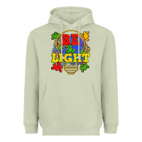 Matcha be the light Heavyweight Hoodie - Zillion Design Studio