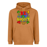 Meerkat be the light Heavyweight Hoodie - Zillion Design Studio