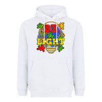 White be the light Heavyweight Hoodie - Zillion Design Studio
