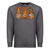 Charcoal Heather fall gnome Premium Sweatshirt - HRA Design Shop