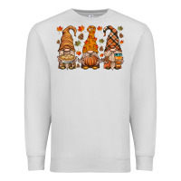 Dove Grey fall gnome Premium Sweatshirt - HRA Design Shop