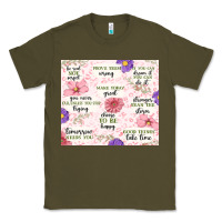 Army Green positive quotes Classic Tee - MaliasSmallBusiness