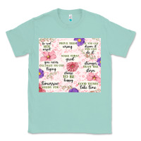 Seafoam positive quotes Classic Tee - MaliasSmallBusiness