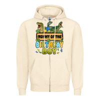 Sandshell mommy of the birthday boy Zipper Hoodie - MaliasSmallBusiness