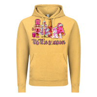 Vintage Mustard tis the season pink christmas Vintage Hoodie - AdoDesignShop