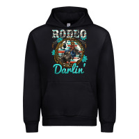 Black rodeo darling Urban Hoodie - BarkalooDesign