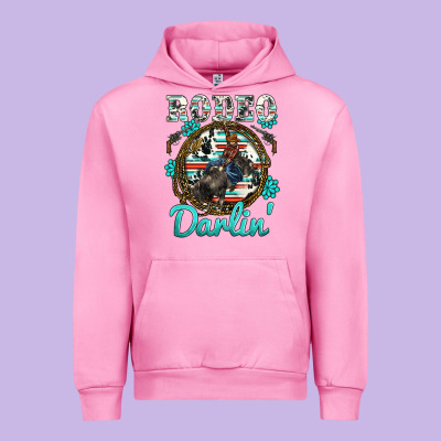 Rodeo Darling Urban Hoodie Designed By Barkaloodesign