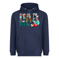 Navy lab tech Heavyweight Hoodie - texasbilliewilder