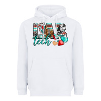 White lab tech Heavyweight Hoodie - texasbilliewilder