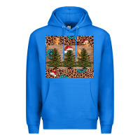 True Royal Christmas trees leopard Premium Hoodie - AdoDesignShop