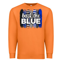 Carrot Back the blue brushstrokes Premium Sweatshirt - Neo Western