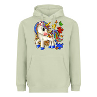 Matcha autism unicorn Heavyweight Hoodie - Zillion Design Studio