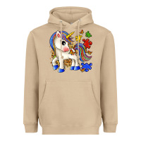 Mushroom autism unicorn Heavyweight Hoodie - Zillion Design Studio