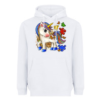 White autism unicorn Heavyweight Hoodie - Zillion Design Studio