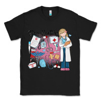 Black stay healthy nurse Classic Tee - MaliasSmallBusiness