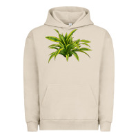Pigment French Oak Lemon Lime Dracaena Leaf Urban Hoodie - LillyAllenDesigns