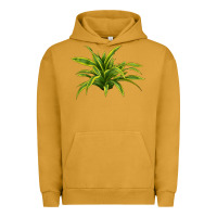 Pigment Peanut Butter Lemon Lime Dracaena Leaf Urban Hoodie - LillyAllenDesigns
