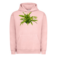 Pigment Salmon Lemon Lime Dracaena Leaf Urban Hoodie - LillyAllenDesigns