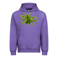 Tulip Lemon Lime Dracaena Leaf Urban Hoodie - LillyAllenDesigns