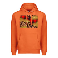 Carrot christmas leopard glitter background Premium Hoodie - AdoDesignShop