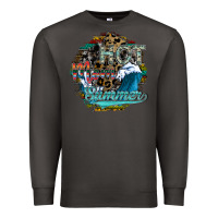Smoke hot mom summer Premium Sweatshirt - SublimationCraftShop
