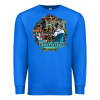 True Royal hot mom summer Premium Sweatshirt - SublimationCraftShop