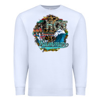 White hot mom summer Premium Sweatshirt - SublimationCraftShop